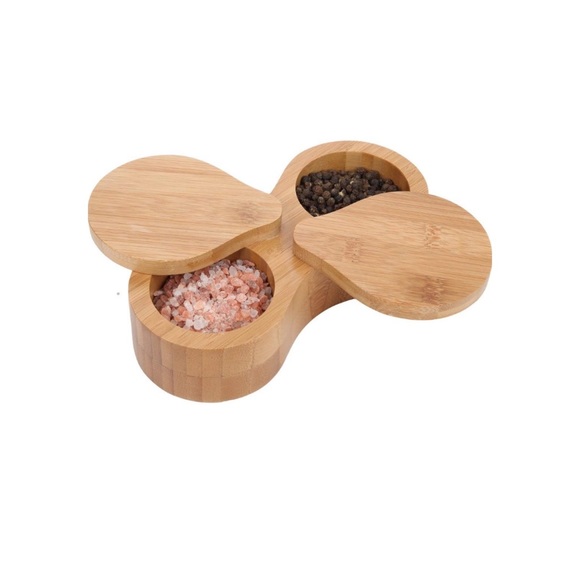 Other - Double Wooden Box for Spices
